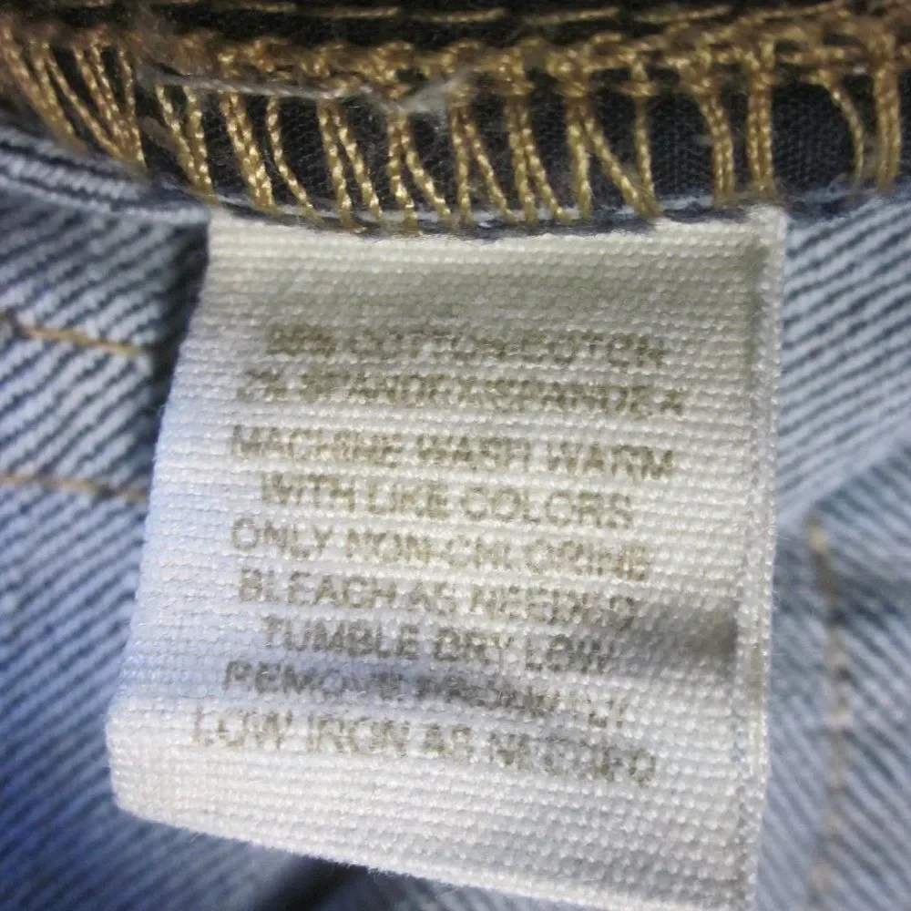 Free People Denim Vintage 90's Low Rise Boot Cut Jeans Womens Size 28